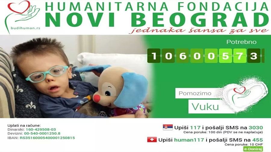 Humanitarna akcija – Pomozimo Vuku
